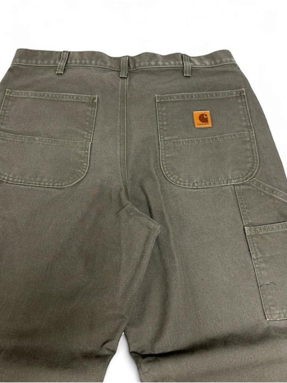 Carhartt Olive Green Carpenter Work Pants